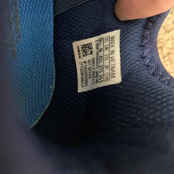 Adidas Originals X_PLR Sneakers Blue/White 10.5 - Picture 2 of 4